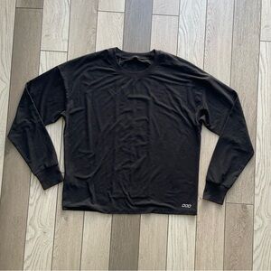 Lorna Jane Black Long Sleeve Shirt